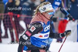28.01.2023, Les Rousses, France (FRA): Jessie Diggins (USA) - FIS world cup cross-country, individual sprint, Les Rousses (FRA). www.nordicfocus.com. © Thibaut/NordicFocus. Every downloaded picture is fee-liable.