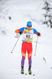 28.01.2023, Les Rousses, France (FRA): Achbadrakh Batmunkh (MGL) - FIS world cup cross-country, individual sprint, Les Rousses (FRA). www.nordicfocus.com. © Authamayou/NordicFocus. Every downloaded picture is fee-liable.