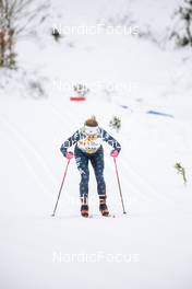 28.01.2023, Les Rousses, France (FRA): Rosie Brennan (USA) - FIS world cup cross-country, individual sprint, Les Rousses (FRA). www.nordicfocus.com. © Authamayou/NordicFocus. Every downloaded picture is fee-liable.