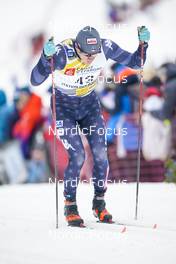 28.01.2023, Les Rousses, France (FRA): Zak Ketterson (USA) - FIS world cup cross-country, individual sprint, Les Rousses (FRA). www.nordicfocus.com. © Thibaut/NordicFocus. Every downloaded picture is fee-liable.