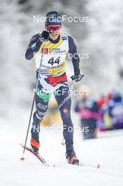 28.01.2023, Les Rousses, France (FRA): Mikael Abram (ITA) - FIS world cup cross-country, individual sprint, Les Rousses (FRA). www.nordicfocus.com. © Thibaut/NordicFocus. Every downloaded picture is fee-liable.