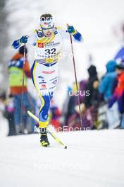 28.01.2023, Les Rousses, France (FRA): Olof Jonsson (SWE) - FIS world cup cross-country, individual sprint, Les Rousses (FRA). www.nordicfocus.com. © Thibaut/NordicFocus. Every downloaded picture is fee-liable.