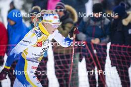 28.01.2023, Les Rousses, France (FRA): Jonna Sundling (SWE) - FIS world cup cross-country, individual sprint, Les Rousses (FRA). www.nordicfocus.com. © Thibaut/NordicFocus. Every downloaded picture is fee-liable.