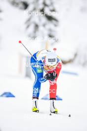 28.01.2023, Les Rousses, France (FRA): Lena Quintin (FRA) - FIS world cup cross-country, individual sprint, Les Rousses (FRA). www.nordicfocus.com. © Authamayou/NordicFocus. Every downloaded picture is fee-liable.