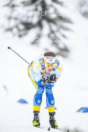 28.01.2023, Les Rousses, France (FRA): Johan Haeggstroem (SWE) - FIS world cup cross-country, individual sprint, Les Rousses (FRA). www.nordicfocus.com. © Authamayou/NordicFocus. Every downloaded picture is fee-liable.