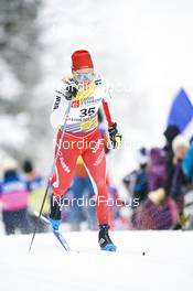 28.01.2023, Les Rousses, France (FRA): Erwan Kaeser (SUI) - FIS world cup cross-country, individual sprint, Les Rousses (FRA). www.nordicfocus.com. © Thibaut/NordicFocus. Every downloaded picture is fee-liable.