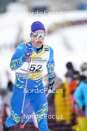 28.01.2023, Les Rousses, France (FRA): Konstantin Bortsov (KAZ) - FIS world cup cross-country, individual sprint, Les Rousses (FRA). www.nordicfocus.com. © Thibaut/NordicFocus. Every downloaded picture is fee-liable.