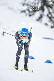 28.01.2023, Les Rousses, France (FRA): Simone Mocellini (ITA) - FIS world cup cross-country, individual sprint, Les Rousses (FRA). www.nordicfocus.com. © Authamayou/NordicFocus. Every downloaded picture is fee-liable.
