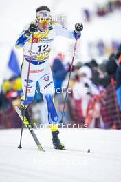 28.01.2023, Les Rousses, France (FRA): Johan Haeggstroem (SWE) - FIS world cup cross-country, individual sprint, Les Rousses (FRA). www.nordicfocus.com. © Thibaut/NordicFocus. Every downloaded picture is fee-liable.