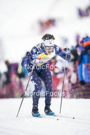 28.01.2023, Les Rousses, France (FRA): Will Koch (USA) - FIS world cup cross-country, individual sprint, Les Rousses (FRA). www.nordicfocus.com. © Thibaut/NordicFocus. Every downloaded picture is fee-liable.