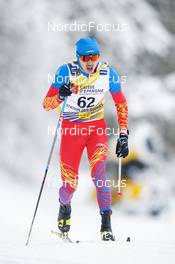 28.01.2023, Les Rousses, France (FRA): Achbadrakh Batmunkh (MGL) - FIS world cup cross-country, individual sprint, Les Rousses (FRA). www.nordicfocus.com. © Thibaut/NordicFocus. Every downloaded picture is fee-liable.
