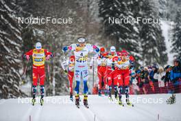 28.01.2023, Les Rousses, France (FRA): Edvin Anger (SWE) - FIS world cup cross-country, individual sprint, Les Rousses (FRA). www.nordicfocus.com. © Authamayou/NordicFocus. Every downloaded picture is fee-liable.