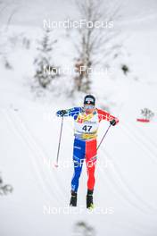 28.01.2023, Les Rousses, France (FRA): Arnaud Chautemps (FRA) - FIS world cup cross-country, individual sprint, Les Rousses (FRA). www.nordicfocus.com. © Authamayou/NordicFocus. Every downloaded picture is fee-liable.
