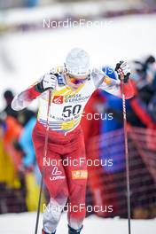 28.01.2023, Les Rousses, France (FRA): Lukas Mrkonjic (AUT) - FIS world cup cross-country, individual sprint, Les Rousses (FRA). www.nordicfocus.com. © Thibaut/NordicFocus. Every downloaded picture is fee-liable.