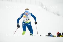 29.01.2023, Les Rousses, France (FRA): Anja Mandeljc (SLO) - FIS world cup cross-country, mass, Les Rousses (FRA). www.nordicfocus.com. © Authamayou/NordicFocus. Every downloaded picture is fee-liable.