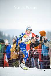 29.01.2023, Les Rousses, France (FRA): Coralie Bentz (FRA) - FIS world cup cross-country, mass, Les Rousses (FRA). www.nordicfocus.com. © Authamayou/NordicFocus. Every downloaded picture is fee-liable.