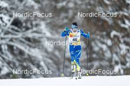 29.01.2023, Les Rousses, France (FRA): Kamila Makhmutova (KAZ) - FIS world cup cross-country, mass, Les Rousses (FRA). www.nordicfocus.com. © Thibaut/NordicFocus. Every downloaded picture is fee-liable.