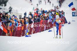 29.01.2023, Les Rousses, France (FRA): Lena Quintin (FRA) - FIS world cup cross-country, mass, Les Rousses (FRA). www.nordicfocus.com. © Thibaut/NordicFocus. Every downloaded picture is fee-liable.