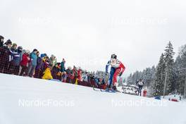 29.01.2023, Les Rousses, France (FRA): Melissa Gal (FRA) - FIS world cup cross-country, mass, Les Rousses (FRA). www.nordicfocus.com. © Thibaut/NordicFocus. Every downloaded picture is fee-liable.