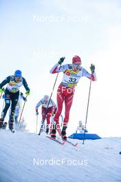 29.01.2023, Les Rousses, France (FRA): Candide Pralong (SUI) - FIS world cup cross-country, mass, Les Rousses (FRA). www.nordicfocus.com. © Authamayou/NordicFocus. Every downloaded picture is fee-liable.