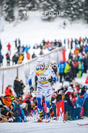 29.01.2023, Les Rousses, France (FRA): Eric Rosjoe (SWE) - FIS world cup cross-country, mass, Les Rousses (FRA). www.nordicfocus.com. © Authamayou/NordicFocus. Every downloaded picture is fee-liable.