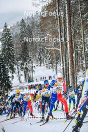 29.01.2023, Les Rousses, France (FRA): Simon Vuillet (FRA) - FIS world cup cross-country, mass, Les Rousses (FRA). www.nordicfocus.com. © Authamayou/NordicFocus. Every downloaded picture is fee-liable.