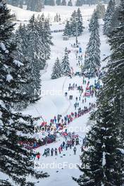29.01.2023, Les Rousses, France (FRA):  Venue - FIS world cup cross-country, mass, Les Rousses (FRA). www.nordicfocus.com. © Authamayou/NordicFocus. Every downloaded picture is fee-liable.