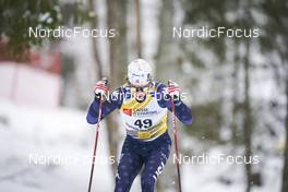 29.01.2023, Les Rousses, France (FRA): Peter Wolter (USA) - FIS world cup cross-country, mass, Les Rousses (FRA). www.nordicfocus.com. © Thibaut/NordicFocus. Every downloaded picture is fee-liable.