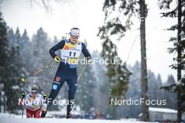 29.01.2023, Les Rousses, France (FRA): Victoria Carl (GER) - FIS world cup cross-country, mass, Les Rousses (FRA). www.nordicfocus.com. © Authamayou/NordicFocus. Every downloaded picture is fee-liable.