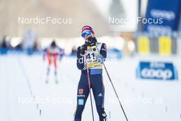 29.01.2023, Les Rousses, France (FRA): Katherine Sauerbrey (GER) - FIS world cup cross-country, mass, Les Rousses (FRA). www.nordicfocus.com. © Thibaut/NordicFocus. Every downloaded picture is fee-liable.