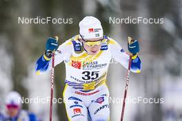 29.01.2023, Les Rousses, France (FRA): Fredrik Andersson (SWE) - FIS world cup cross-country, mass, Les Rousses (FRA). www.nordicfocus.com. © Thibaut/NordicFocus. Every downloaded picture is fee-liable.