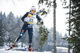 29.01.2023, Les Rousses, France (FRA): Pia Fink (GER) - FIS world cup cross-country, mass, Les Rousses (FRA). www.nordicfocus.com. © Authamayou/NordicFocus. Every downloaded picture is fee-liable.