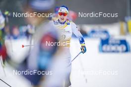 29.01.2023, Les Rousses, France (FRA): Jens Burman (SWE) - FIS world cup cross-country, mass, Les Rousses (FRA). www.nordicfocus.com. © Thibaut/NordicFocus. Every downloaded picture is fee-liable.