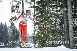 29.01.2023, Les Rousses, France (FRA): Lea Fischer (SUI) - FIS world cup cross-country, mass, Les Rousses (FRA). www.nordicfocus.com. © Authamayou/NordicFocus. Every downloaded picture is fee-liable.