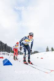 29.01.2023, Les Rousses, France (FRA): Scott Patterson (USA) - FIS world cup cross-country, mass, Les Rousses (FRA). www.nordicfocus.com. © Authamayou/NordicFocus. Every downloaded picture is fee-liable.