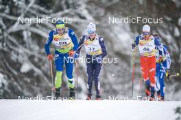 29.01.2023, Les Rousses, France (FRA): Miha Licef (SLO) - FIS world cup cross-country, mass, Les Rousses (FRA). www.nordicfocus.com. © Thibaut/NordicFocus. Every downloaded picture is fee-liable.