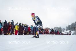 29.01.2023, Les Rousses, France (FRA): Alexandra Lawson (USA) - FIS world cup cross-country, mass, Les Rousses (FRA). www.nordicfocus.com. © Thibaut/NordicFocus. Every downloaded picture is fee-liable.