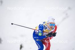 29.01.2023, Les Rousses, France (FRA): Jules Lapierre (FRA) - FIS world cup cross-country, mass, Les Rousses (FRA). www.nordicfocus.com. © Thibaut/NordicFocus. Every downloaded picture is fee-liable.