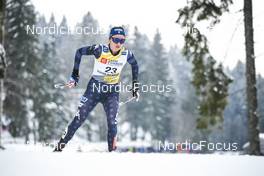 29.01.2023, Les Rousses, France (FRA): Alayna Sonnesyn (USA) - FIS world cup cross-country, mass, Les Rousses (FRA). www.nordicfocus.com. © Authamayou/NordicFocus. Every downloaded picture is fee-liable.