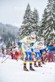 29.01.2023, Les Rousses, France (FRA): Emma Ribom (SWE) - FIS world cup cross-country, mass, Les Rousses (FRA). www.nordicfocus.com. © Authamayou/NordicFocus. Every downloaded picture is fee-liable.