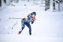 29.01.2023, Les Rousses, France (FRA): Rosie Brennan (USA) - FIS world cup cross-country, mass, Les Rousses (FRA). www.nordicfocus.com. © Authamayou/NordicFocus. Every downloaded picture is fee-liable.
