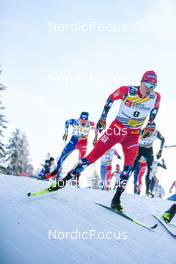 29.01.2023, Les Rousses, France (FRA): Martin Loewstroem Nyenget (NOR) - FIS world cup cross-country, mass, Les Rousses (FRA). www.nordicfocus.com. © Authamayou/NordicFocus. Every downloaded picture is fee-liable.