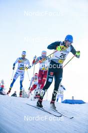 29.01.2023, Les Rousses, France (FRA): Lucas Boegl (GER) - FIS world cup cross-country, mass, Les Rousses (FRA). www.nordicfocus.com. © Authamayou/NordicFocus. Every downloaded picture is fee-liable.