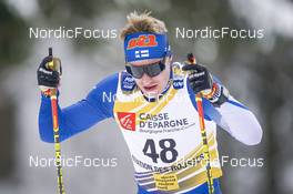 29.01.2023, Les Rousses, France (FRA): Ville Ahonen (FIN) - FIS world cup cross-country, mass, Les Rousses (FRA). www.nordicfocus.com. © Thibaut/NordicFocus. Every downloaded picture is fee-liable.