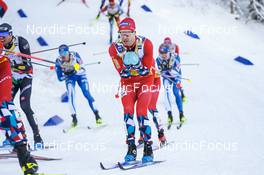 29.01.2023, Les Rousses, France (FRA): Sjur Roethe (NOR) - FIS world cup cross-country, mass, Les Rousses (FRA). www.nordicfocus.com. © Thibaut/NordicFocus. Every downloaded picture is fee-liable.