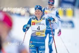 29.01.2023, Les Rousses, France (FRA): Krista Parmakoski (FIN) - FIS world cup cross-country, mass, Les Rousses (FRA). www.nordicfocus.com. © Thibaut/NordicFocus. Every downloaded picture is fee-liable.