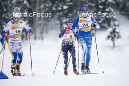 29.01.2023, Les Rousses, France (FRA): Jonna Sundling (SWE), Johanna Matintalo (FIN), (l-r)  - FIS world cup cross-country, mass, Les Rousses (FRA). www.nordicfocus.com. © Thibaut/NordicFocus. Every downloaded picture is fee-liable.