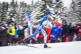 29.01.2023, Les Rousses, France (FRA): Arsi Ruuskanen (FIN) - FIS world cup cross-country, mass, Les Rousses (FRA). www.nordicfocus.com. © Thibaut/NordicFocus. Every downloaded picture is fee-liable.