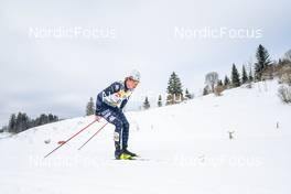 29.01.2023, Les Rousses, France (FRA): Peter Wolter (USA) - FIS world cup cross-country, mass, Les Rousses (FRA). www.nordicfocus.com. © Authamayou/NordicFocus. Every downloaded picture is fee-liable.