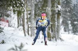 29.01.2023, Les Rousses, France (FRA): Alexandra Lawson (USA) - FIS world cup cross-country, mass, Les Rousses (FRA). www.nordicfocus.com. © Authamayou/NordicFocus. Every downloaded picture is fee-liable.